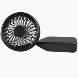 USB ventilator crni