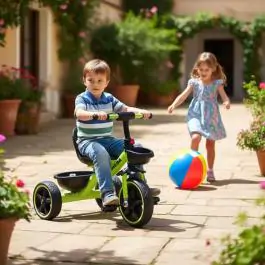 Tricikl za decu TS-366 zeleni