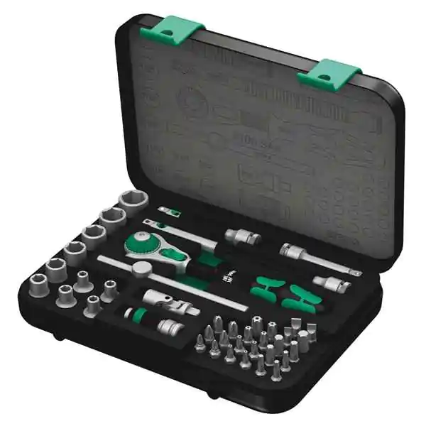 Wera 8100 SA 4 Zyklop set gedora, 1/4", Imperial, 41 kom - proizvod na akciji