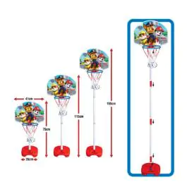 Dečiji koš sa postoljem 75 - 115 - 155 cm Patrolne Šape