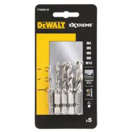 DeWalt DT50060 5-delni Set burgija sa nareznim navojem 1/4" Hex