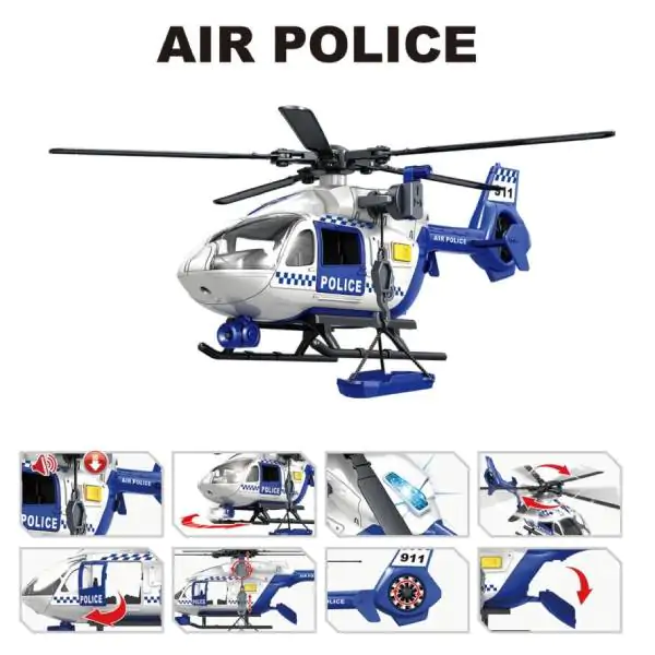 Igračka Policijski helikopter na baterije