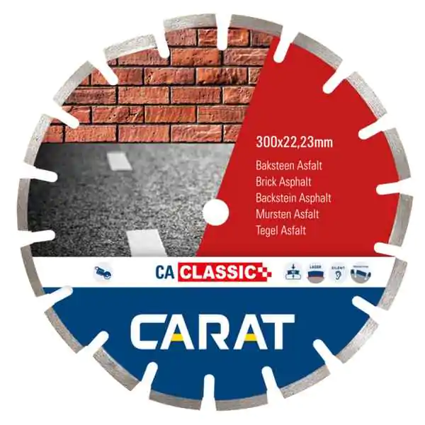 Dijamantska rezna ploča 300/20.0mm za ciglu/asfalt CA Classic Carat