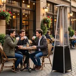 Grejalica gasna piramida Inferno siva