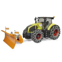 Bruder Traktor Claas Axion 950 sa lancima i dodatkom za čišćenje snega