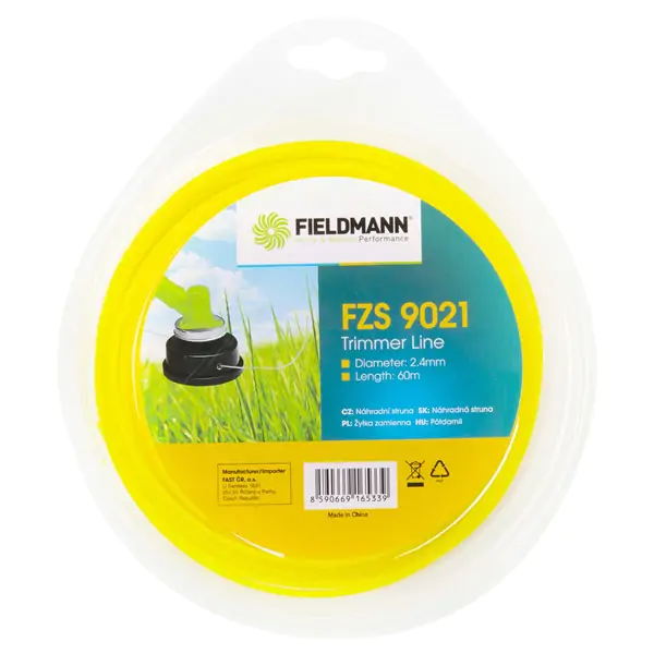 Struna za trimere 60mx2.4mm Fieldmann
