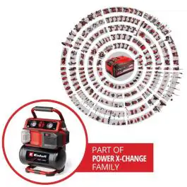 Einhell Akumulatorski Kompresor TE-AC 18/75 Li OF-Solo