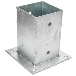 Nosač stuba pocinkovani 100x100x150 mm
