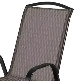 Baštenska garnitura sa 4 stolice 3D dijamant Nazare