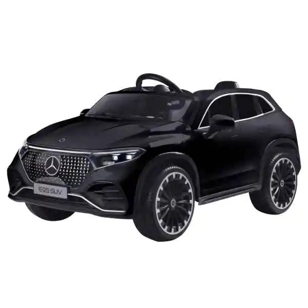 Dečiji auto na akumulator licencirani Mercedes EQS SUV crni - proizvod na akciji