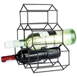 Metalni stalak za vino 29.5 x 28.5cm 6 boca