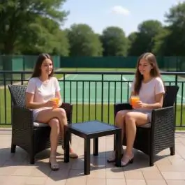 Baštenski set Forest antracit