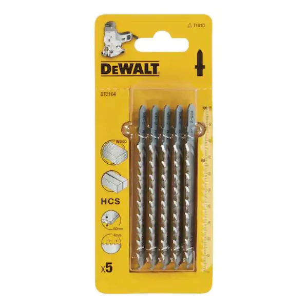 DeWalt DT2164 – HCS listovi za ubodnu testeru, 100 mm (5 kom)