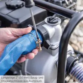 Scheppach PWP60 benzinska pumpa za vodu 3" – 60.000 L/h za bunare, navodnjavanje i ispumpavanje