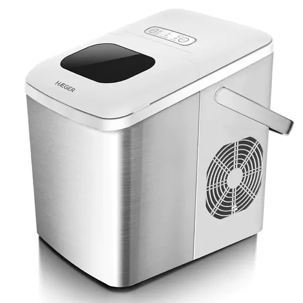 Ledomat sa kompresorom HAEGER Pure Ice Inox