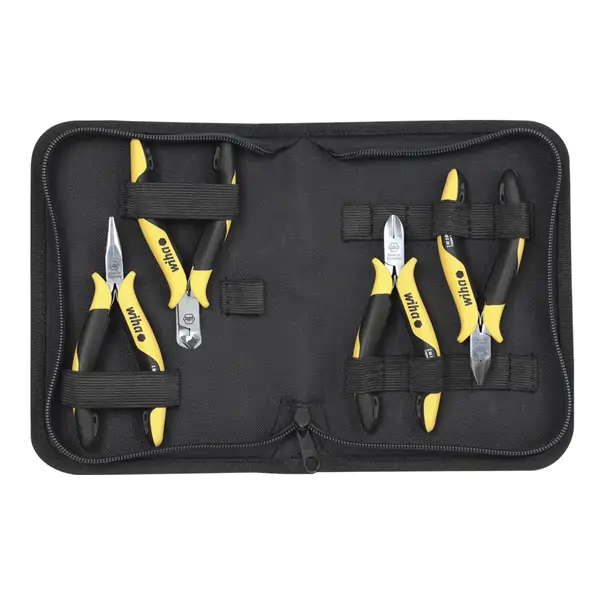 Wiha set ESD klešta, 4 dela, sa torbicom