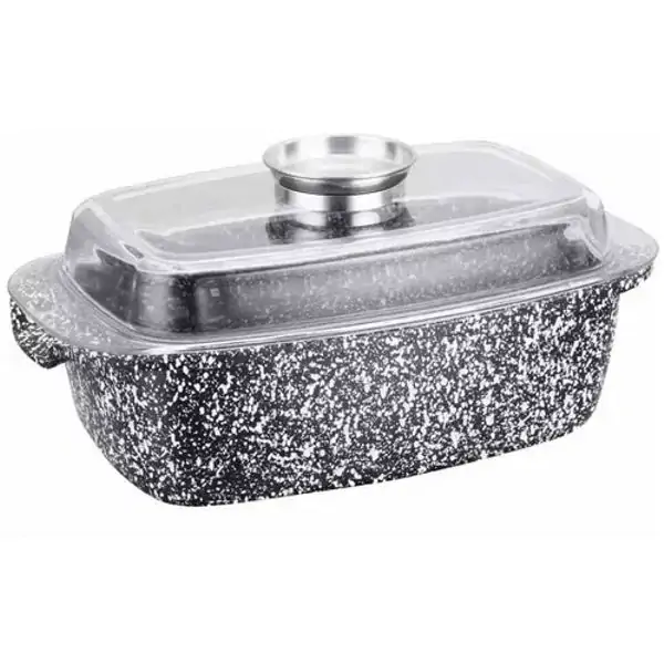 Klausberg KB7365 duboki pekač sa staklenim poklopcem 32x21x10,5 cm 4,5l