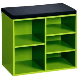 Kesper ksp15962 mini cipelarnik zeleni sa jastukom za sedenje 51.5 x 48 x 29,5cm