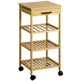 Kesper ksp25819 višenamenska polica sa točkićima 33 x 73 x 33 cm