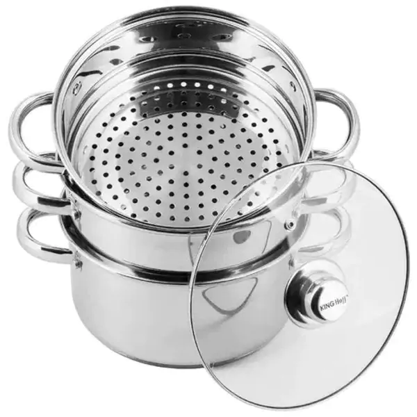 KINGHOFF KH3319 set šerpi 4/1 za kuvanje na pari 5L 24CM