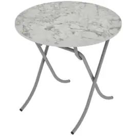 ALESTA AL10038BM sto višenamenski sklopivi tekstura beli mermer 80Q