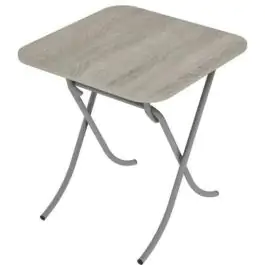 Alesta AL10034WD sto višenamenski sklopivi tekstura drvo hrasta 80X80CM