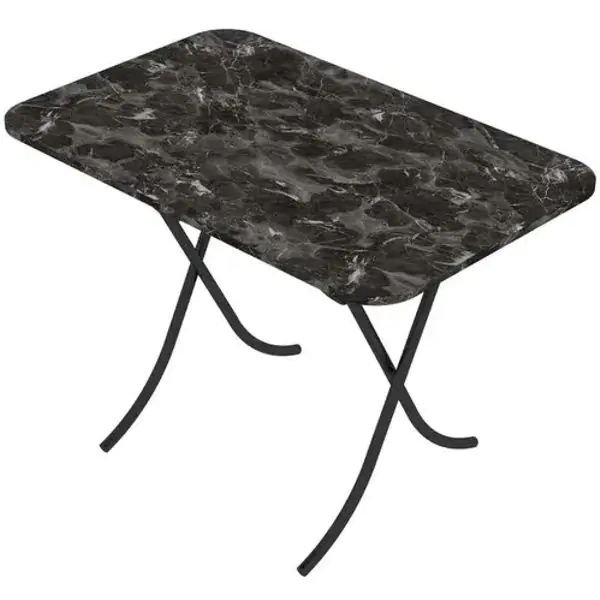 ALESTA AL10030CM sto višenamenski sklopivi tekstura crni mermer 70X100CM