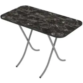 ALESTA AL10029CM sto višenamenski sklopivi tekstura crni mermer 60X110 cm