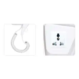 Haeger HD-120.006A fen sa držačem za zid i strujnom utičnicom 1200w