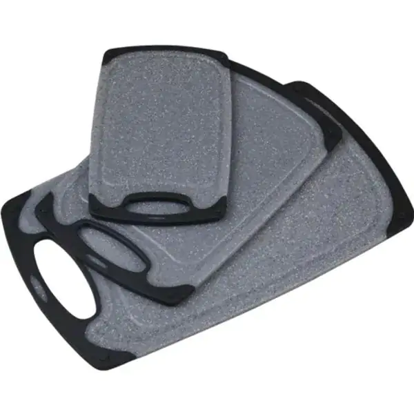 Kesper KSP30790 kuhinjski set 3 daske za sečenje sivo-crne boje