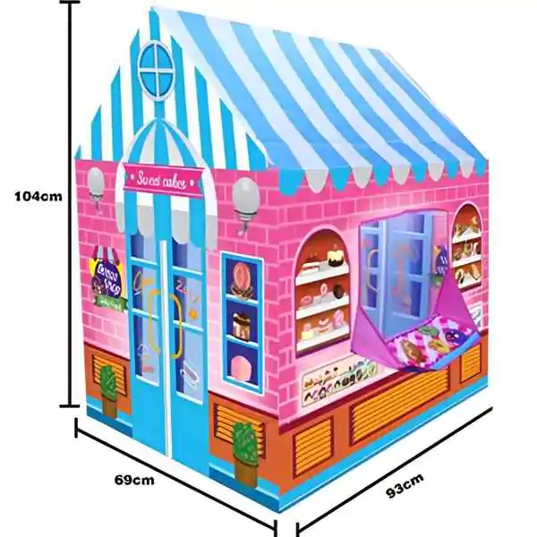 Igraonica, kućica slatkiša za igru sa 50 loptica