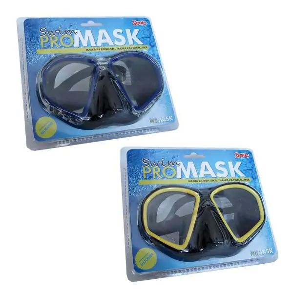 Maska za ronjenje, silikon, 2 vrste