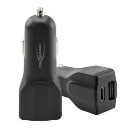 Auto USB punjač 240C  4.0A (20W) sa USB-A i USB-C – ANSMANN