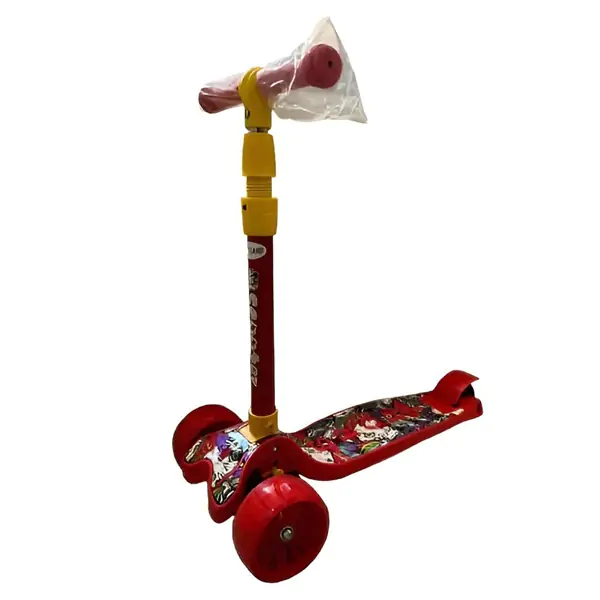 Trotinet šareni Y-ST609SP CRVENA