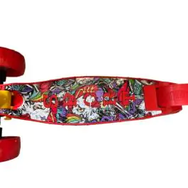 Trotinet šareni Y-ST609SP CRVENA