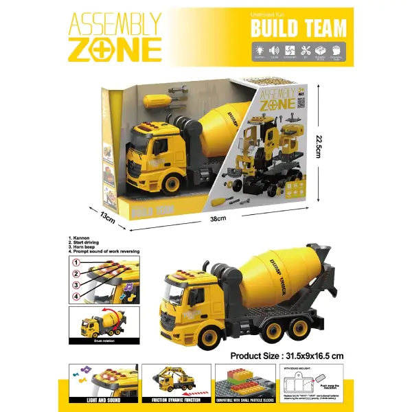 Kamion cisterna svetlo i zvuk