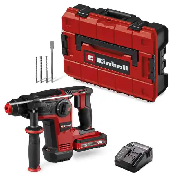 Einhell SDS+ PROFESSIONAL akumulatorski čekić bušilica TP-HD 18/28 Li BL+4 (1x3,0Ah+ baterija i punjač) - proizvod na akciji