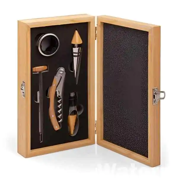 BOLCANO (6616) Vinski set u drvenoj kutiji