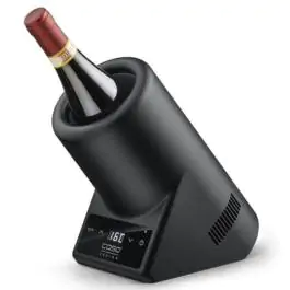 CASO WineCase Black One hladnjak za vino, crni