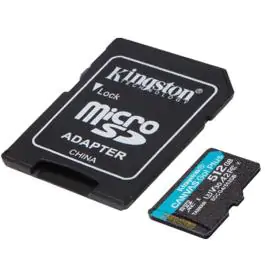 Kingston CanvasGo!Plus microSD kartica 512GB+adapter