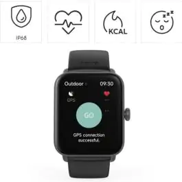 HAMA 6010 pametni sat, TFT 1.65", Crni Vodootporni