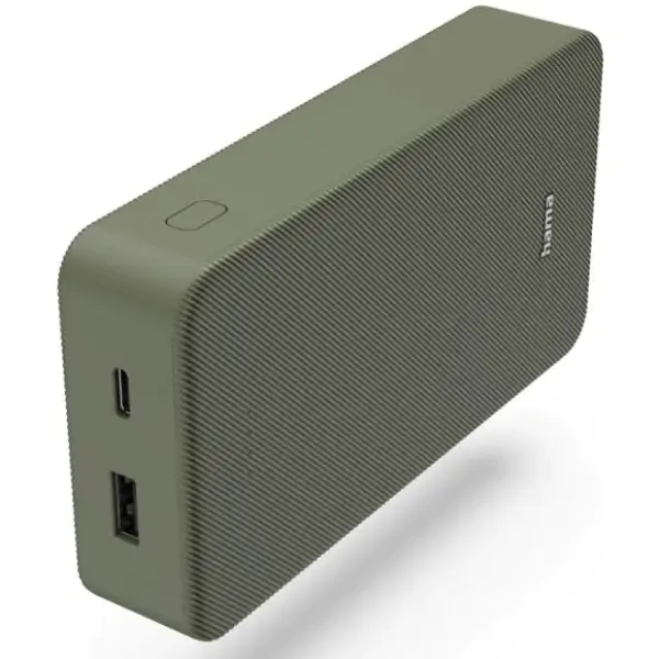 Hama PowerPack COLOR 20, 20000mAh, zelena 2 izlaza USB-A, USB-C