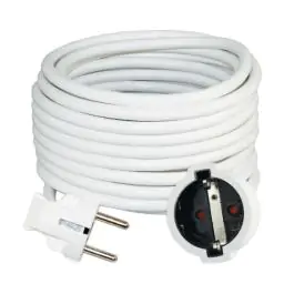 Produžni kabl - šuko H05VV-F 3G1,5 L=8m, beli