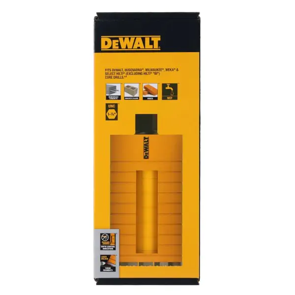 DeWalt DCDW106 dijamantska kruna za mokro bušenje, 122 mm - proizvod na akciji