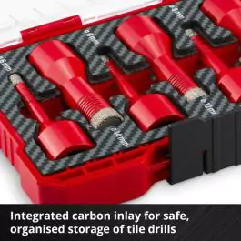 Einhell set dijamantskih burgija za pločice M-CASE, 7 delova, M14