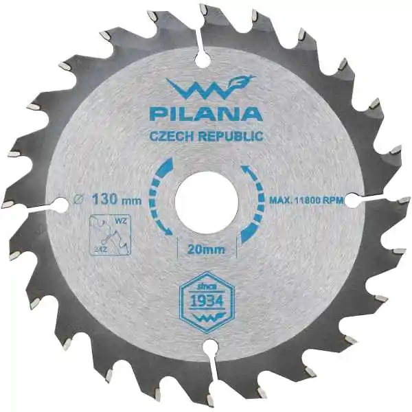 PILANA kružna testera za drvo za brusilicu, Vidia 115 x 22.23 mm, 24 zuba