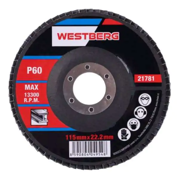 WESTBERG lamelni disk 115mm P60