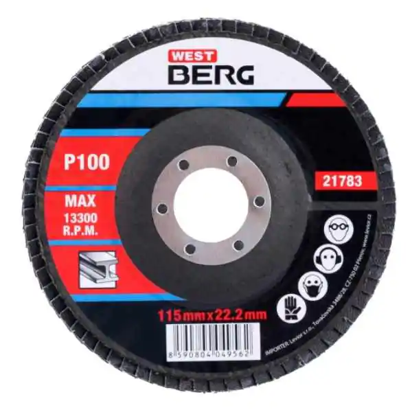 WESTBERG lamelni disk 115mm P100