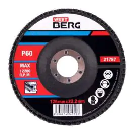 WESTBERG lamelni disk 125mm P60