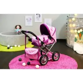 Knorr kolica za lutke princess pink Ruby